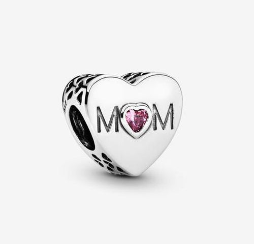Pandora Pink Mom Heart Charm - Fifth Avenue Jewellers