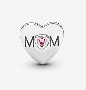 Pandora Pink Mom Heart Charm - Fifth Avenue Jewellers