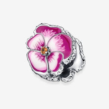 Load image into Gallery viewer, Pandora Pink Pansy Flower Charm - Fifth Avenue Jewellers
