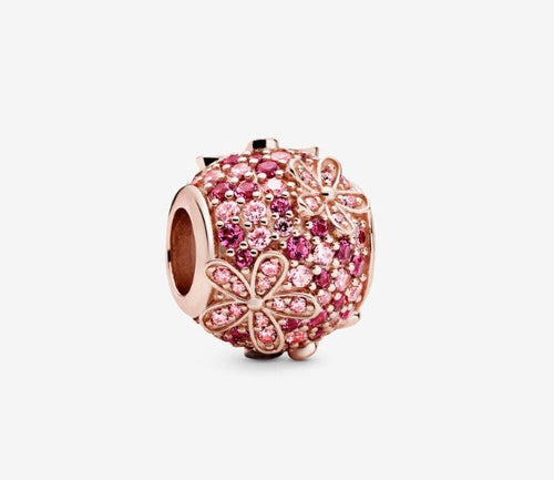 Pandora Pink Pavé Daisy Flower Charm - Fifth Avenue Jewellers