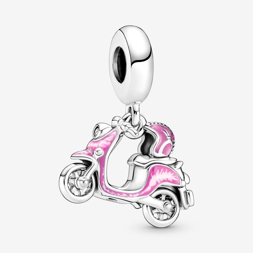 Pandora Pink Scooter Dangle Charm - Fifth Avenue Jewellers