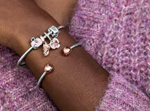 Load image into Gallery viewer, Pandora Pink Travel Bag Charm - Fifth Avenue Jewellers
