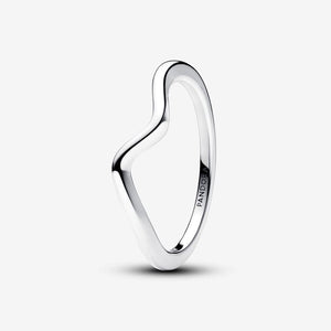 Pandora Polished Wave Ring - Fifth Avenue Jewellers