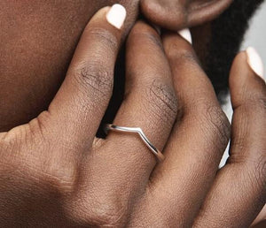 Pandora Polished Wishbone Ring - Fifth Avenue Jewellers