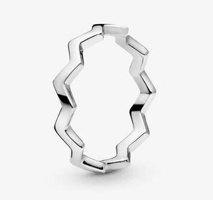 Pandora Polished Zigzag Ring - Fifth Avenue Jewellers