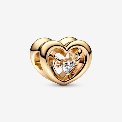Pandora Radiant Heart & Floating Stone Charm - Fifth Avenue Jewellers