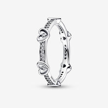 Load image into Gallery viewer, Pandora Radiant Sparkling Hearts Ring - Fifth Avenue Jewellers
