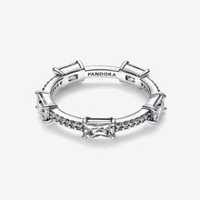 Load image into Gallery viewer, Pandora Rectangular Bars Sparkling Pavé Ring - Fifth Avenue Jewellers
