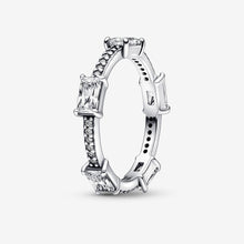 Load image into Gallery viewer, Pandora Rectangular Bars Sparkling Pavé Ring - Fifth Avenue Jewellers
