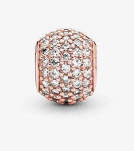 Pandora Rose Clear Pavé Charm - Fifth Avenue Jewellers