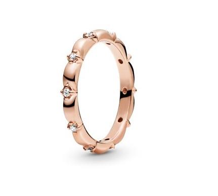 Pandora Rose Flower Petal Band Ring - Fifth Avenue Jewellers