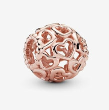 Load image into Gallery viewer, Pandora Rose Hearts All Over Charm - Fifth Avenue Jewellers

