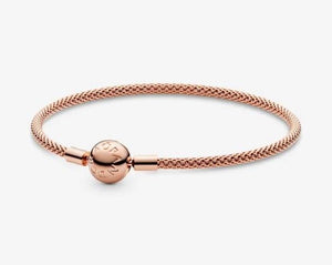Pandora Rose Moments Mesh Bracelet - Fifth Avenue Jewellers