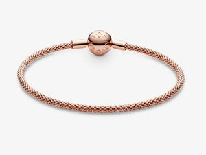 Pandora Rose Moments Mesh Bracelet - Fifth Avenue Jewellers