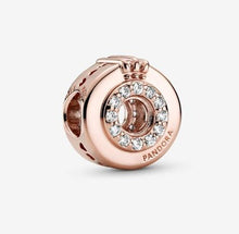 Load image into Gallery viewer, Pandora Rose Open Centre Pavé Crown O Charm - Fifth Avenue Jewellers
