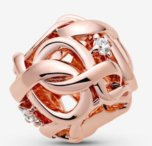 Load image into Gallery viewer, Pandora Rose Openwork Woven Infinity Charm - Fifth Avenue Jewellers
