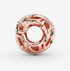 Pandora Rose Openwork Woven Infinity Charm - Fifth Avenue Jewellers