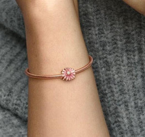 Pandora Rose Pink Daisy Flower Charm - Fifth Avenue Jewellers