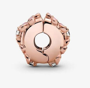 Pandora Rose Pink Daisy Spacer Clip Charm - Fifth Avenue Jewellers