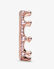 Load image into Gallery viewer, Pandora Rose Pink Sparkling Crown Ring - Fifth Avenue Jewellers

