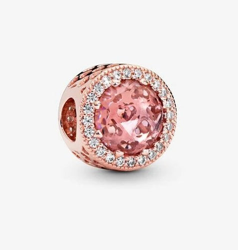Pandora Rose Sparkling Blush Pink Charm - Fifth Avenue Jewellers