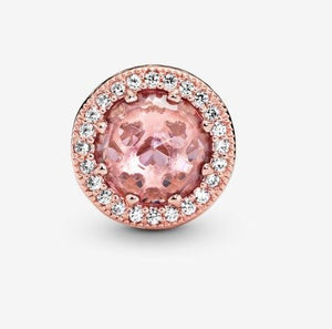 Pandora Rose Sparkling Blush Pink Charm - Fifth Avenue Jewellers