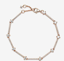 Load image into Gallery viewer, Pandora Rose Sparkling Pavé Bars Bracelet - Fifth Avenue Jewellers
