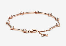 Load image into Gallery viewer, Pandora Rose Sparkling Pavé Bars Bracelet - Fifth Avenue Jewellers

