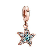 Load image into Gallery viewer, Pandora Rose Sparkling Starfish Dangle Charm - Fifth Avenue Jewellers

