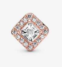 Load image into Gallery viewer, Pandora Rose Square Sparkle Halo Charm - Fifth Avenue Jewellers
