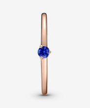 Load image into Gallery viewer, Pandora Rose Stellar Blue Solitaire Ring - Fifth Avenue Jewellers
