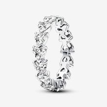 Load image into Gallery viewer, Pandora Row of Hearts Eternity Ring - Fifth Avenue Jewellers
