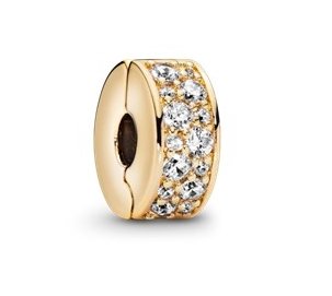 Pandora Shine Pave Elegance Clip - Fifth Avenue Jewellers