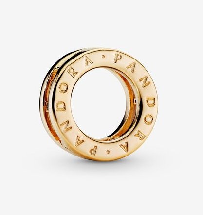 Pandora Shine Reflexions Logo Circle Clip Charm - Fifth Avenue Jewellers