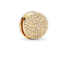 Load image into Gallery viewer, Pandora Shine Reflexions Round Pavé Clip Charm - Fifth Avenue Jewellers

