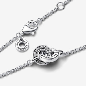 Pandora Signature Intertwined Pavé Chain Bracelet - Fifth Avenue Jewellers