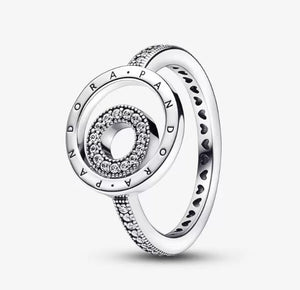 Pandora Signature Logo Circles Pavé Ring - Fifth Avenue Jewellers