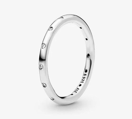Pandora Simple Sparkle Band Ring - Fifth Avenue Jewellers