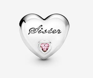 Pandora Sister Heart Charm - Fifth Avenue Jewellers