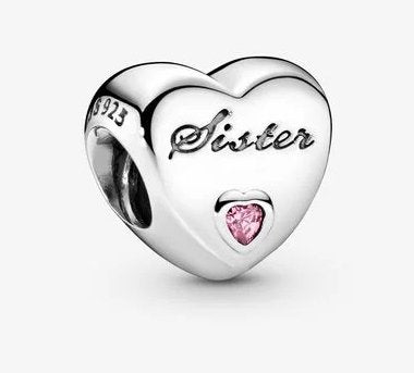 Pandora Sister Heart Charm - Fifth Avenue Jewellers