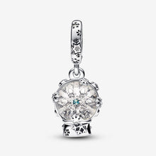Load image into Gallery viewer, Pandora Snowflake Snowglobe Dangle Charm - Fifth Avenue Jewellers
