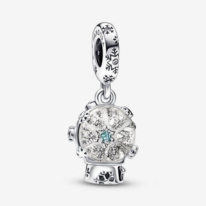 Pandora Snowflake Snowglobe Dangle Charm - Fifth Avenue Jewellers