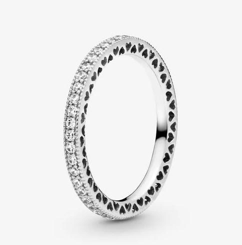 Pandora Sparkle & Hearts Ring - Fifth Avenue Jewellers