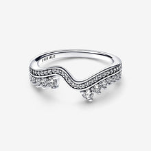 Load image into Gallery viewer, Pandora Sparkling Asymmetric Wave Ring - Fifth Avenue Jewellers
