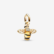 Load image into Gallery viewer, Pandora Sparkling Bee Dangle Charm - Fifth Avenue Jewellers
