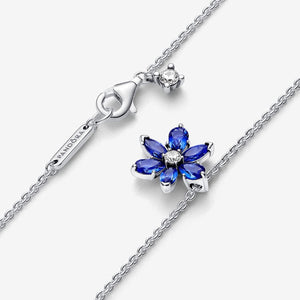 Pandora Sparkling Blue Herbarium Cluster Pendant Necklace - Fifth Avenue Jewellers
