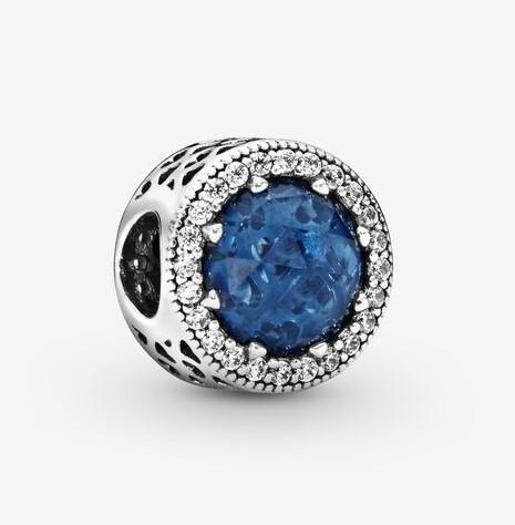 Pandora Sparkling Dark Blue Charm - Fifth Avenue Jewellers