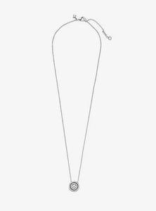 Pandora Sparkling Double Halo Collier Necklace - Fifth Avenue Jewellers