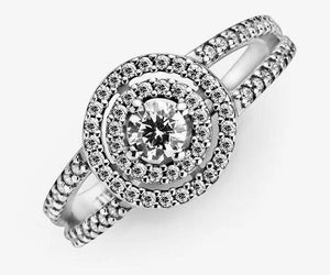 Pandora Sparkling Double Halo Ring - Fifth Avenue Jewellers