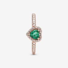 Load image into Gallery viewer, Pandora Sparkling Elevated Heart Green Crystal - Fifth Avenue Jewellers

